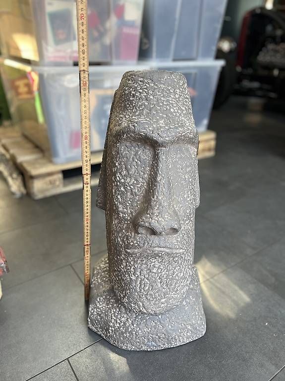 Skulpturen & Statuen: Osterinsel Figur  Tiki Style  Massivstein – Gebraucht aus Steinen von Rocket_84