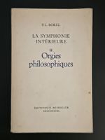 🇨🇭 La Symphonie Intérieure Tome III Orgies Philosophiques 