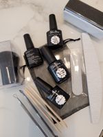 Gellack, shellac set, ganzes set für gellack nägel, neu