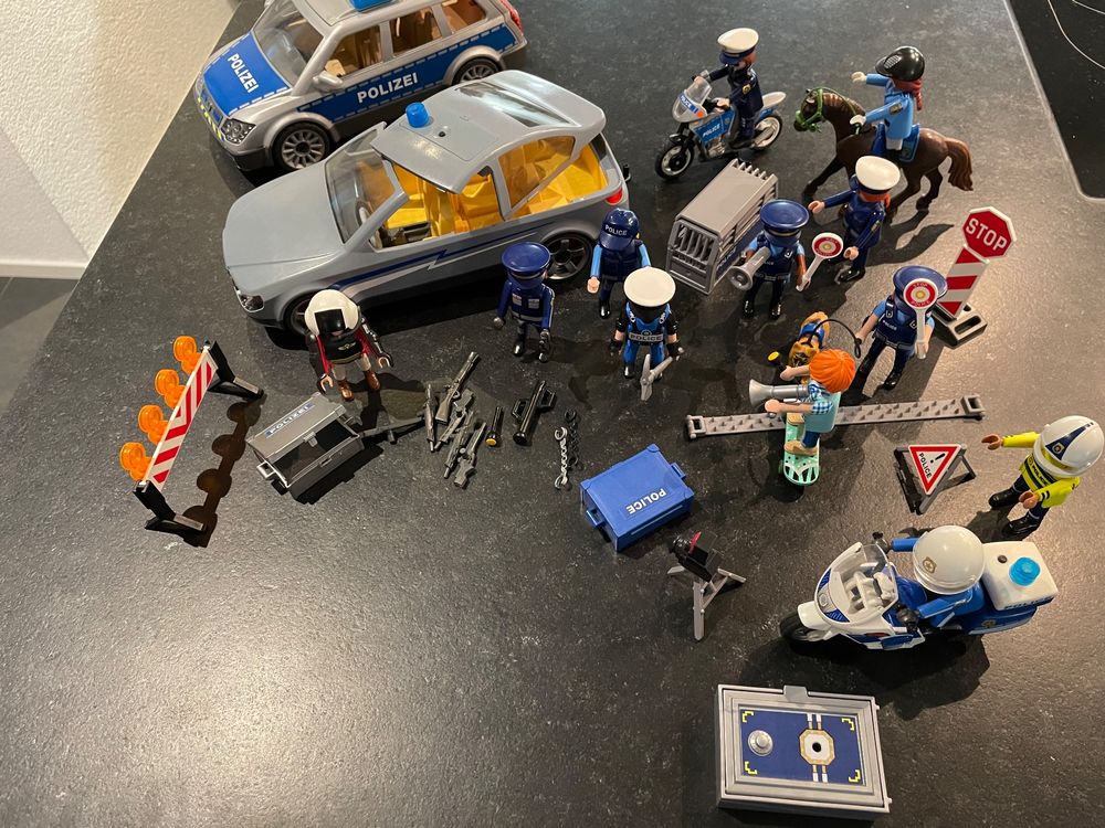  grosses Polizei Set Playmobil (Gebraucht) in Lohn-Ammannsegg für CHF 16 Illustration 
