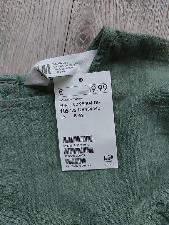 H&M Vestiti & Gonne: Kleid H&M 116 NEU mit Etikett – Usato da Zürich venduto da Julia0123 1