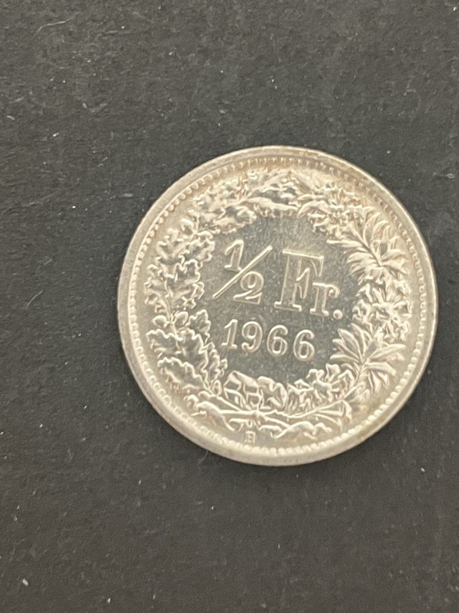 Tutti le monete: -.50 Silber CH Jahr 1966 – Usato da Meierskappel venduto da Hala03 1