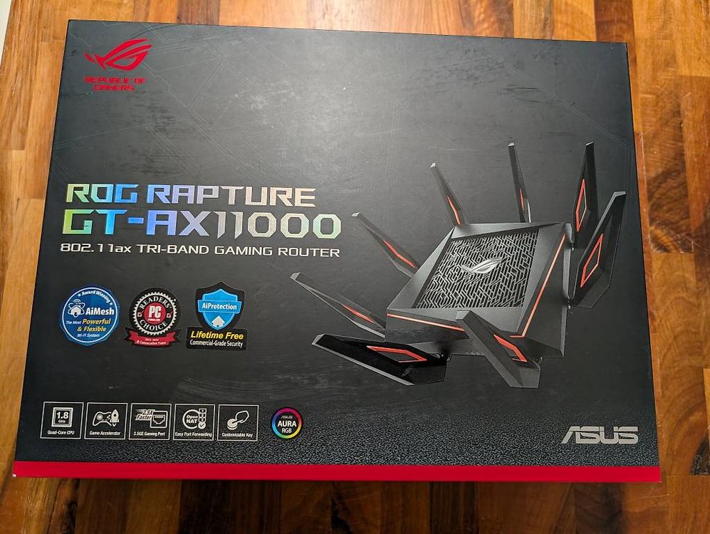 Asus ROG Rapture GT-AX11000 Gaming Router (Gebraucht) in Hünibach für ...