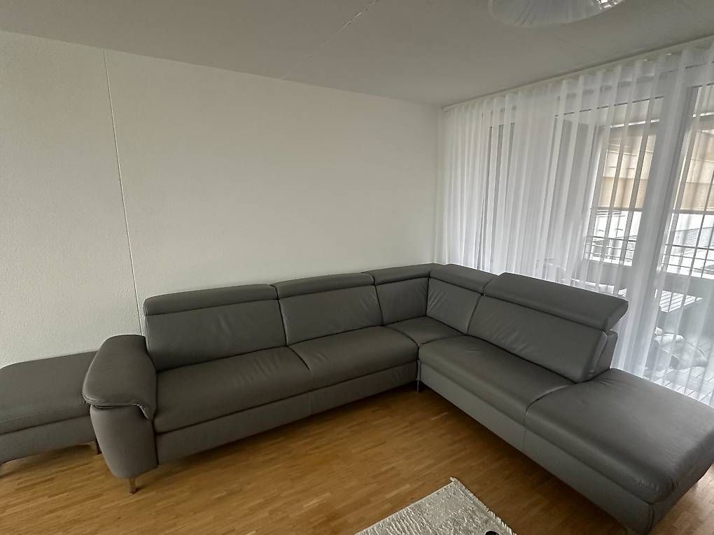 Divani: Modernes Ecksofa aus Echtleder  gepflegt – Usato da Schlieren venduto da milletinho