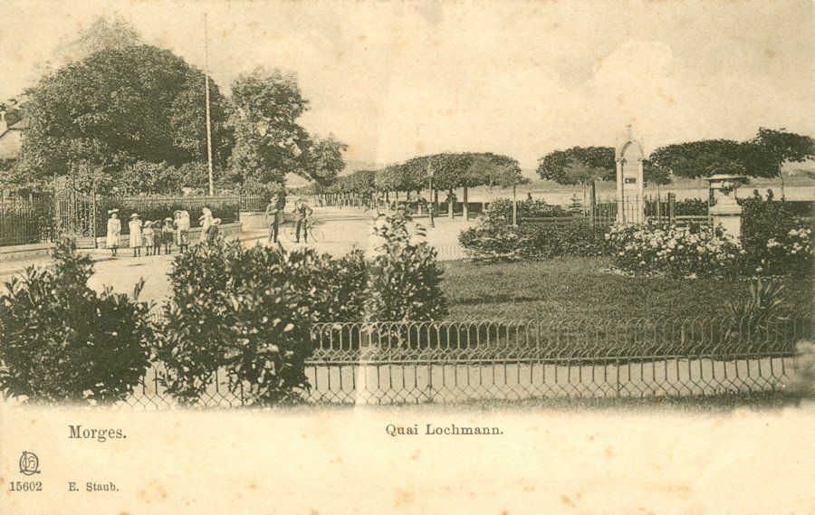Cartoline postali: Morges - Quai Lochmann – Usato da Chavornay venduto da SupraSenna