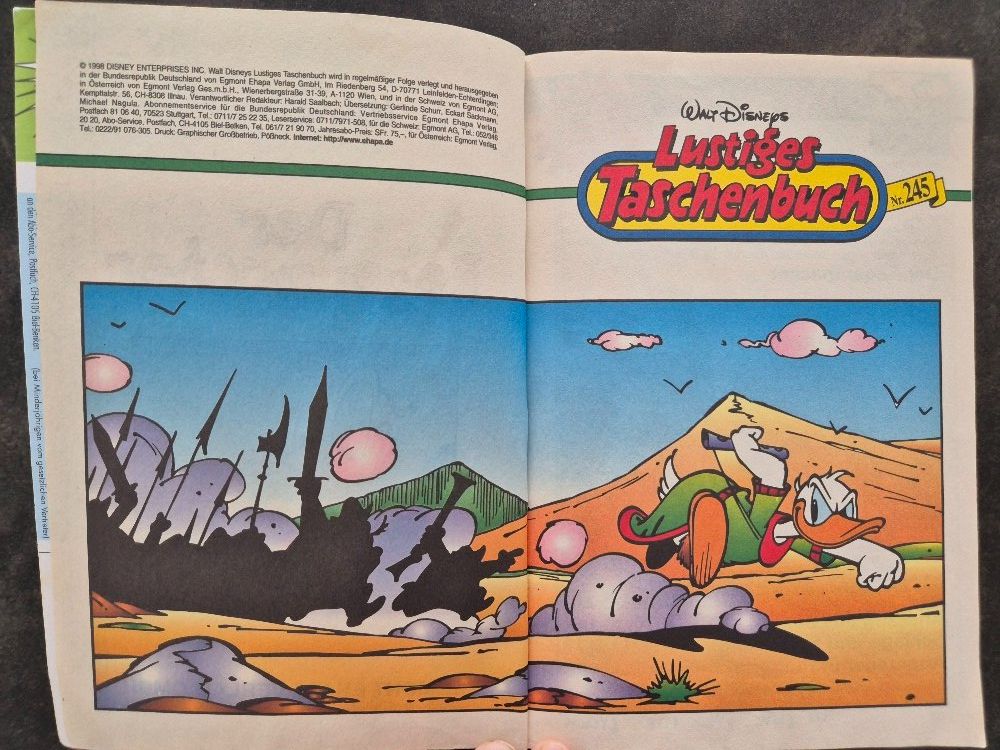 Fumetti: Lustiges Taschenbuch 1998 – Usato da Buttisholz venduto da sico20 2