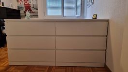 Commode blanche "Malm" (Ikea) - A vendre
