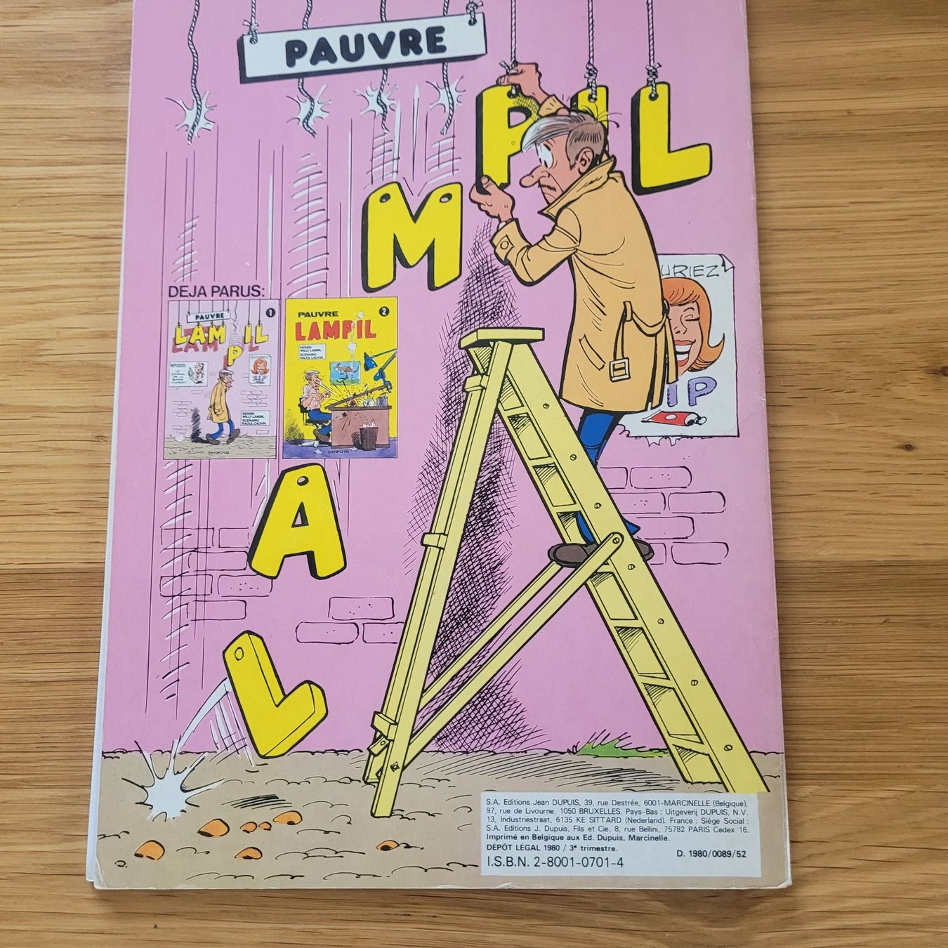 Fumetti: BD EO Cotée Pauvre Lampil Tome 3 – Usato da Biel/Bienne venduto da Destockweb 3