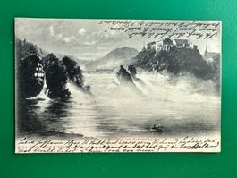 Rheinfall mit Schloss Laufen