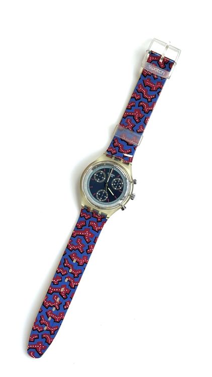 Swatch Orologi: Swatch Uhr Chronograph – Usato da Grenchen venduto da chththl 1