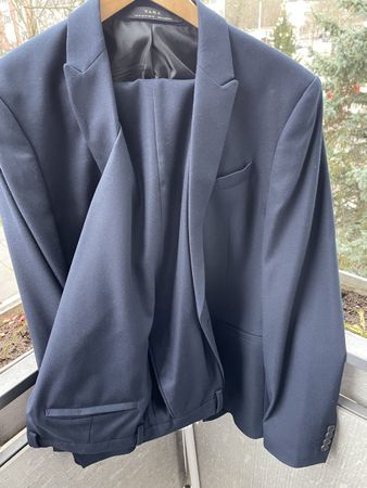 Zara Anzug, Marineblau, Gr. 50 (Herren) - Top Zustand!