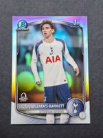 Luca Williams-Barnett Tottenham 1st Bowman Chrome 25-26