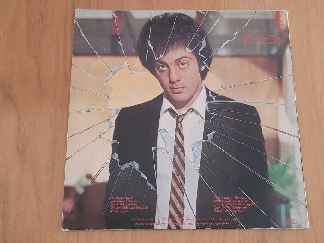 Schallplatten: LP  Billy Joel – Gebraucht aus Martigny von MZ-67 1