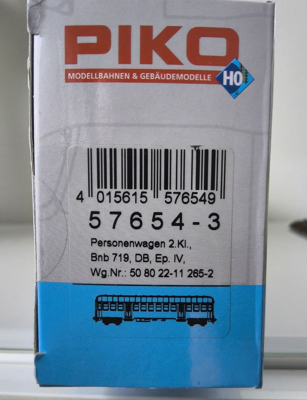 Piko Modellini di ferrovie: Piko 57654 DB Silberling HO neu – Nuovo e nell'imballaggio originale da Gross venduto da tho_8nxw 1