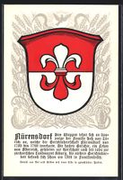 Nürensdorf, Wappen auf Ähren-Ornamente