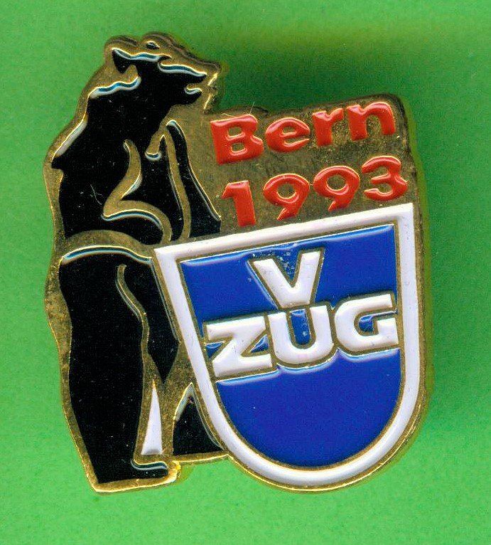 Plaketten & Abzeichen: V ZUG  Bern 1993  Küchengeräte   – Gebraucht aus Winterthur von Sammleroase