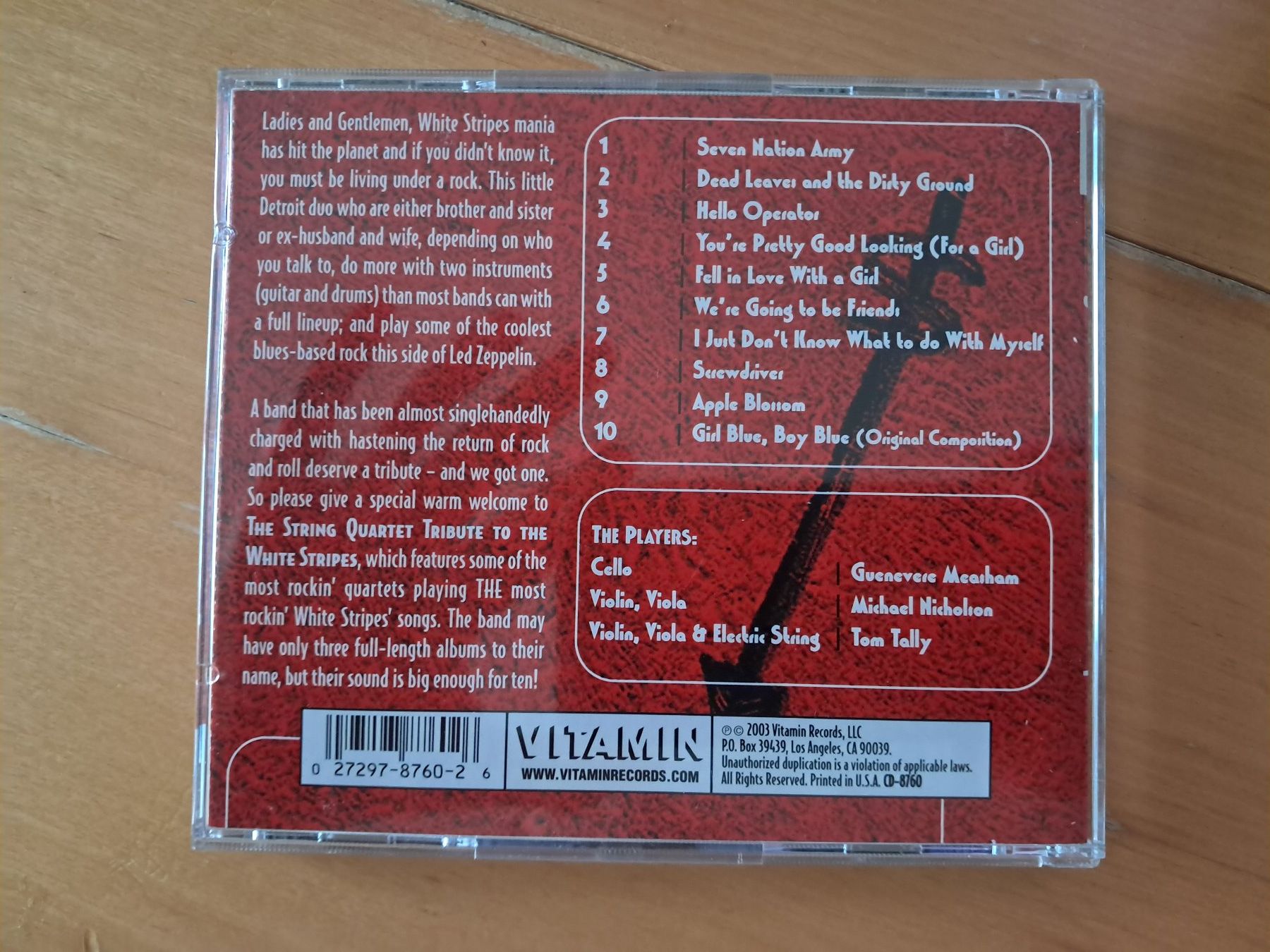 CD: White Stripes – Stringes Tribute (CD) – Usato da Zürich venduto da Oi_love_Oilas81 2