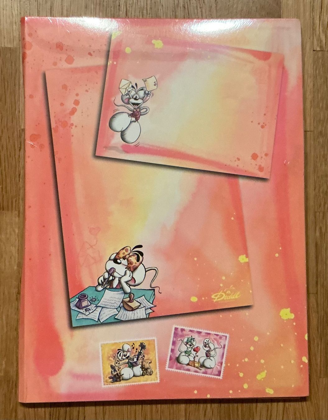 Diddl Briefpapier inkl. 18 Briefmarken Neu OVP Rarität (Neu und ...