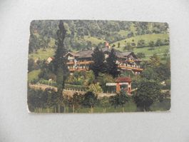 Ansichtskarte Karte Weesen SG 1918 Hotel Pension Speer
