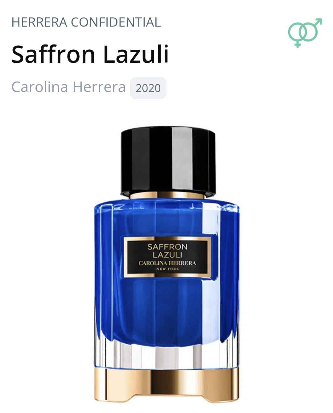 Carolina Herrera Profumi & Eau de Toilette: 2 ml SAFFRON LAZULI CAROLINA HERRERA ABFÜLLUNG – Nuovo (secondo la descrizione) da St. Gallen venduto da CaliSunshine 2