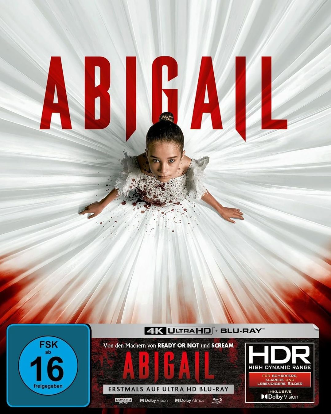 Tutti i DVDs: Blu-ray Abigail-Special Edition mit Full Slip - 4K + Blu-ray – Nuovo e nell'imballaggio originale da Dübendorf venduto da 13geister