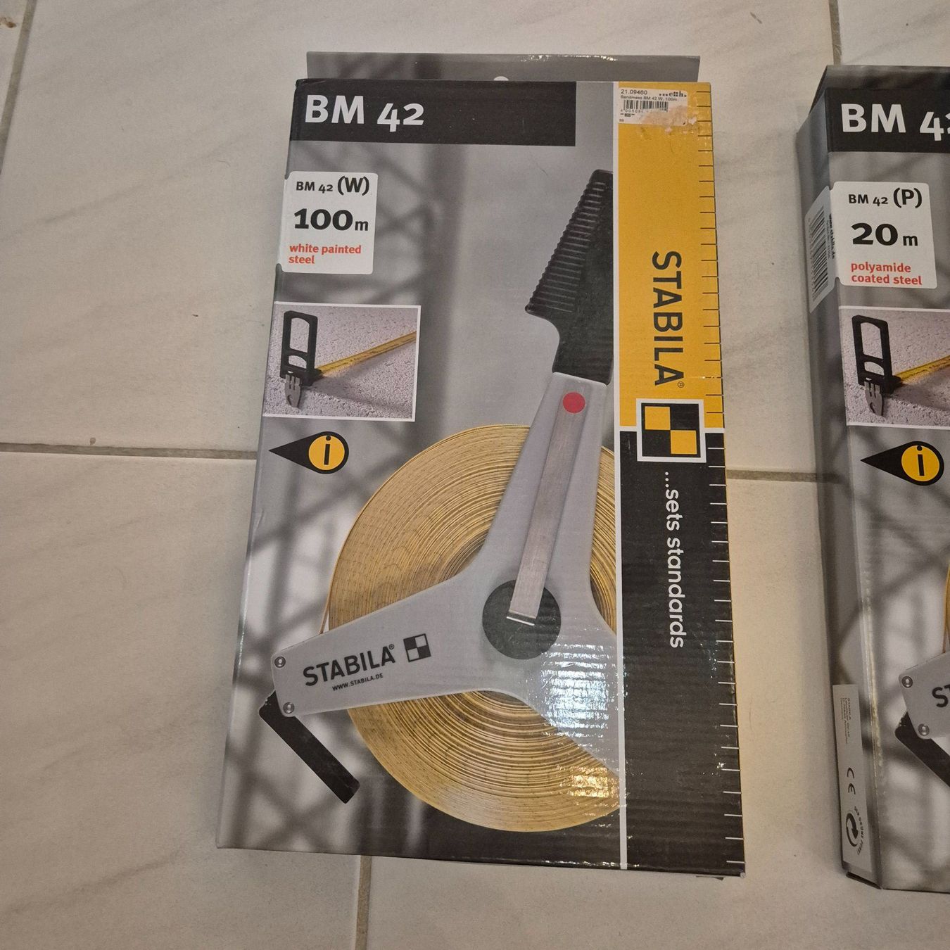 Tutti gli attrezzi: 5 Teiliges Bandmass Set STABILA – Nuovo e nell'imballaggio originale da Arni AG venduto da kurtrmeier 1
