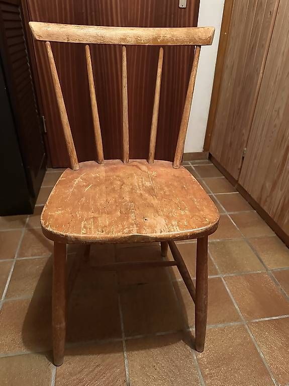Stühle: Stuhl, Holz, vintage – Gebraucht aus Binningen von C0llin