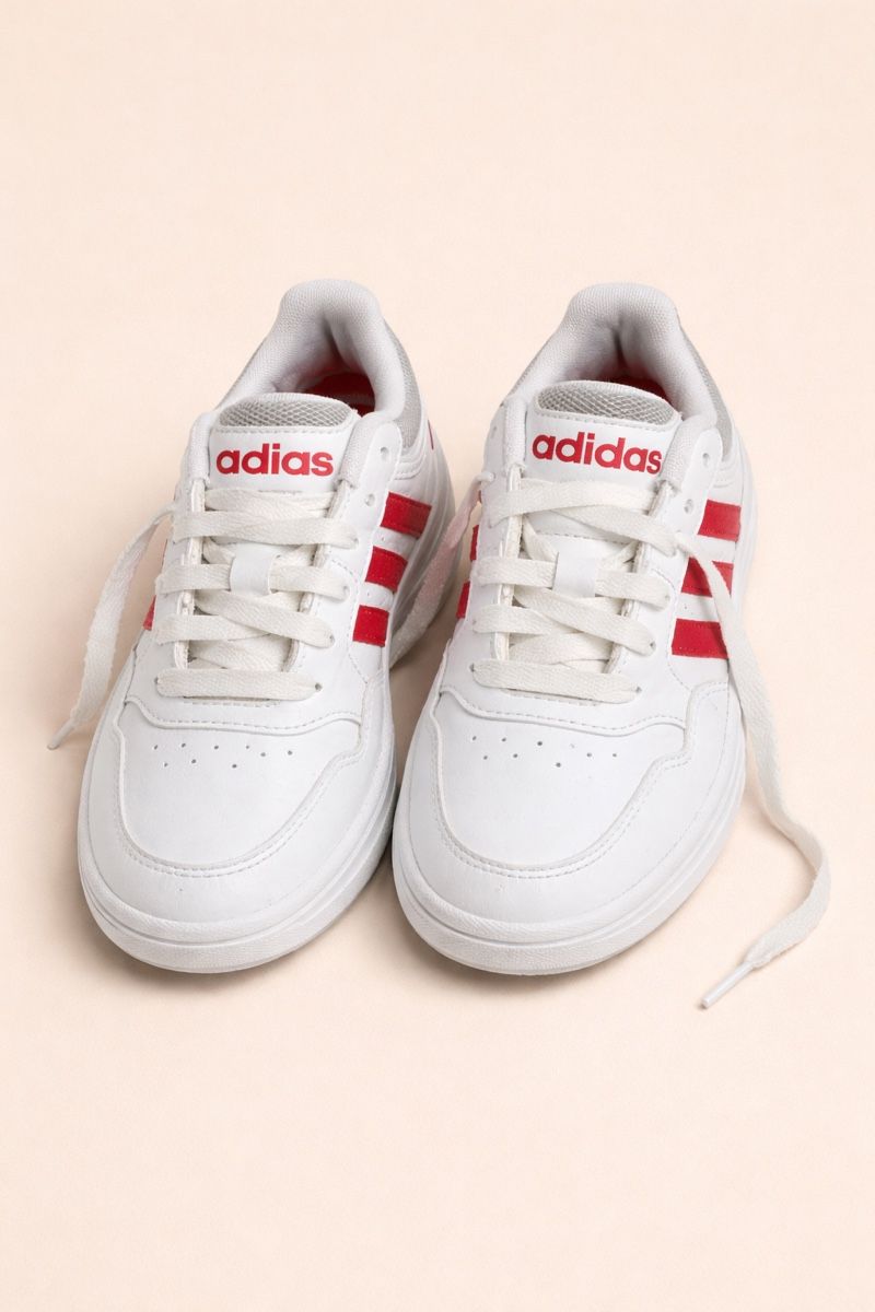 Adidas Scarpe per ragazzi: ADIDAS SNEAKERS BLANCHES/ROUGES – Usato da Lausanne venduto da mar_6snp 1