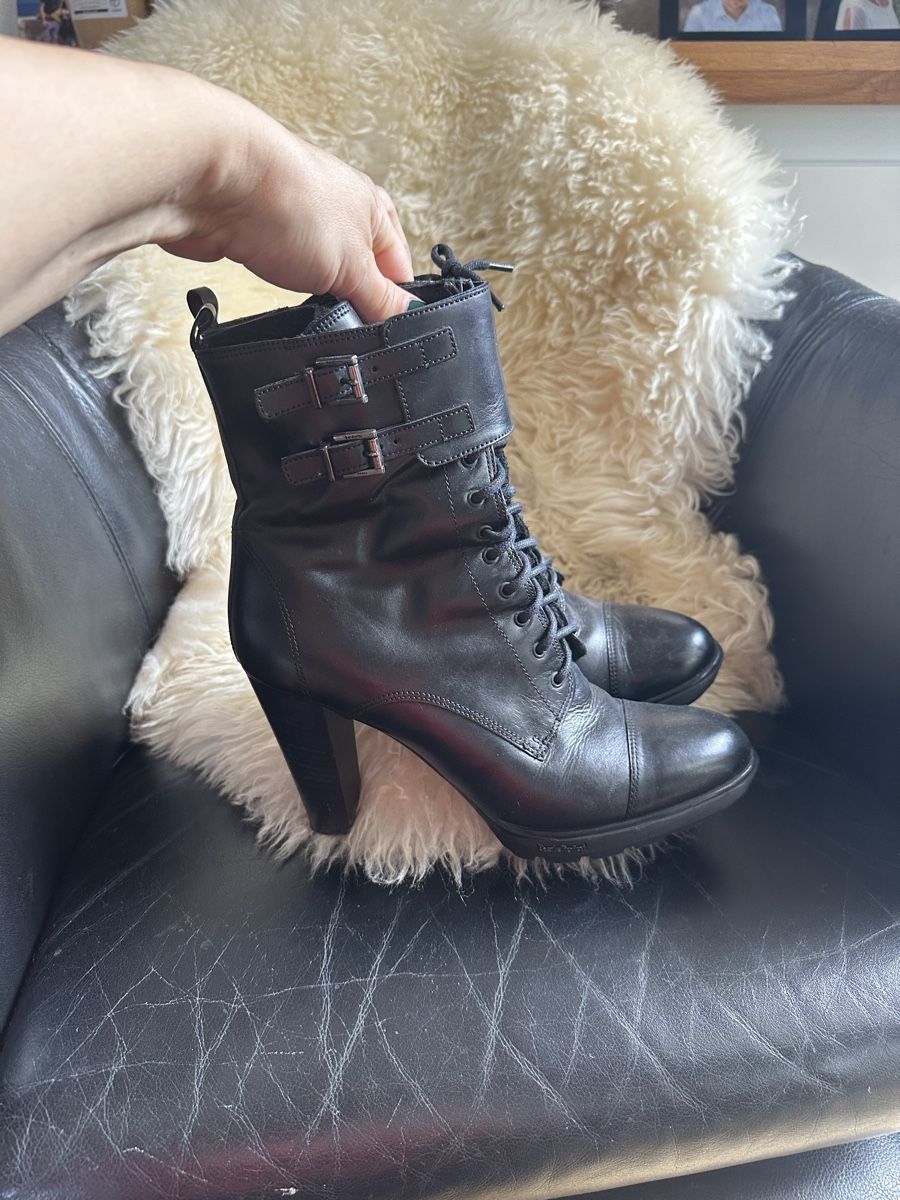 Baldinini Scarpe da donna: Baldinini Gr.40 schwarz Fell Leder – Nuovo (secondo la descrizione) da Dorf venduto da marfikgnidka 3