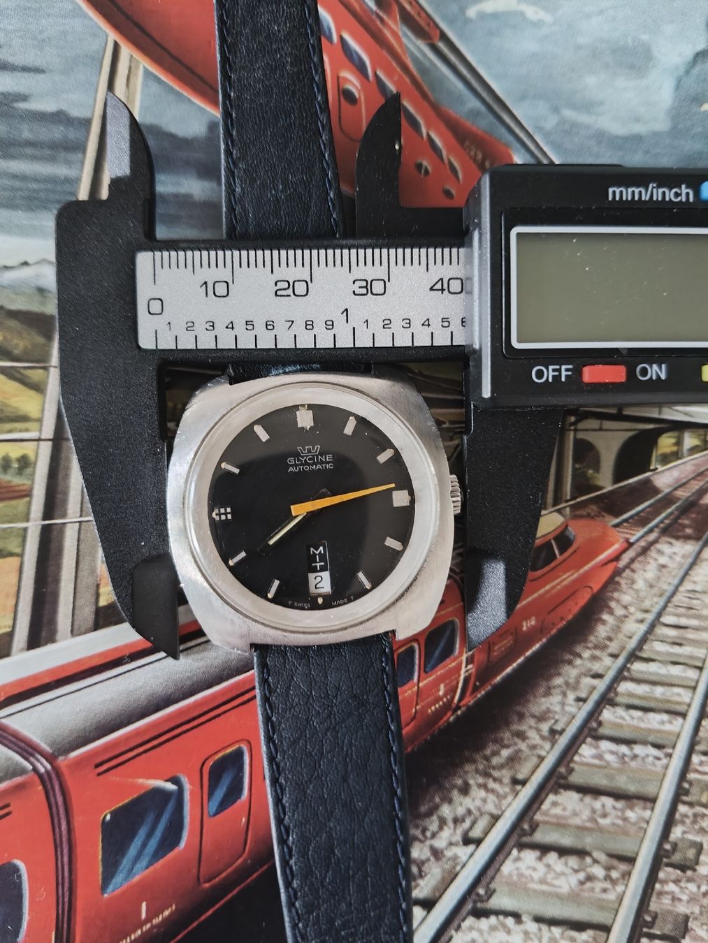 Glycine Orologi: Glycine Compressor Automatic Day Date Vintage 38mm – Usato da Bern venduto da Churchfield 6