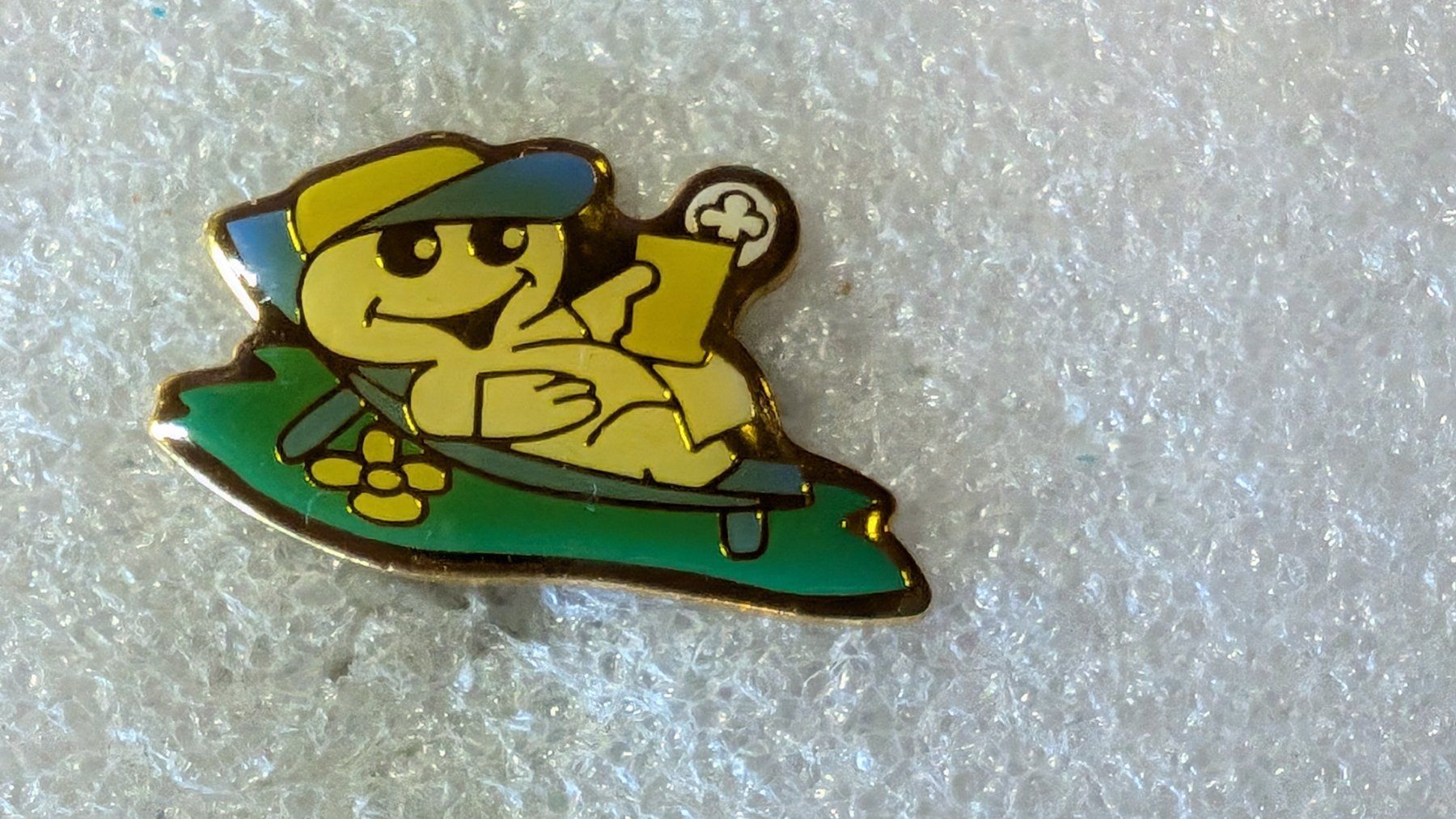 Placchette & Badge: Ansteckpin 230: Maga Bio – Usato da Oppligen venduto da Pin-Fall-Shop