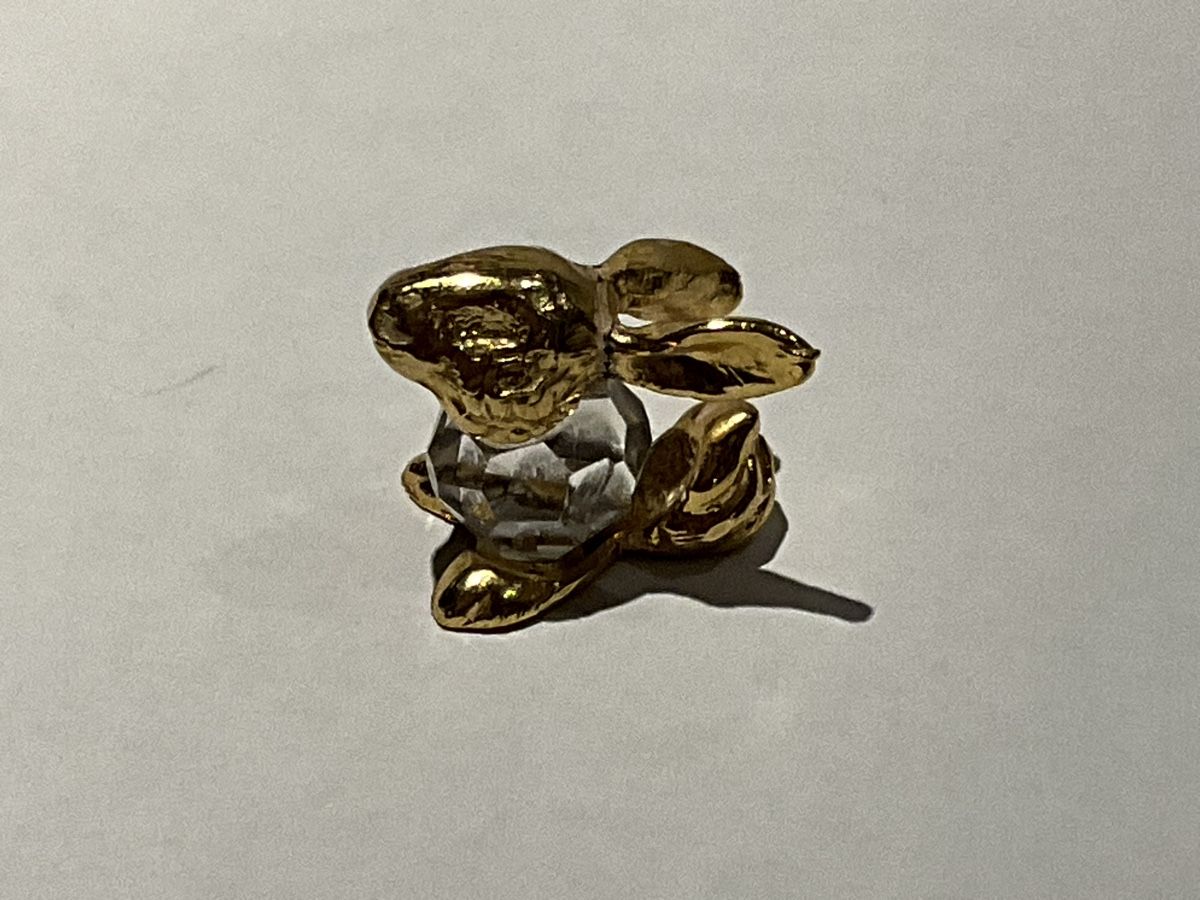 Statuette: Kristall Hase Gold – Nuovo (secondo la descrizione) da Oberglatt ZH venduto da Multimix 2