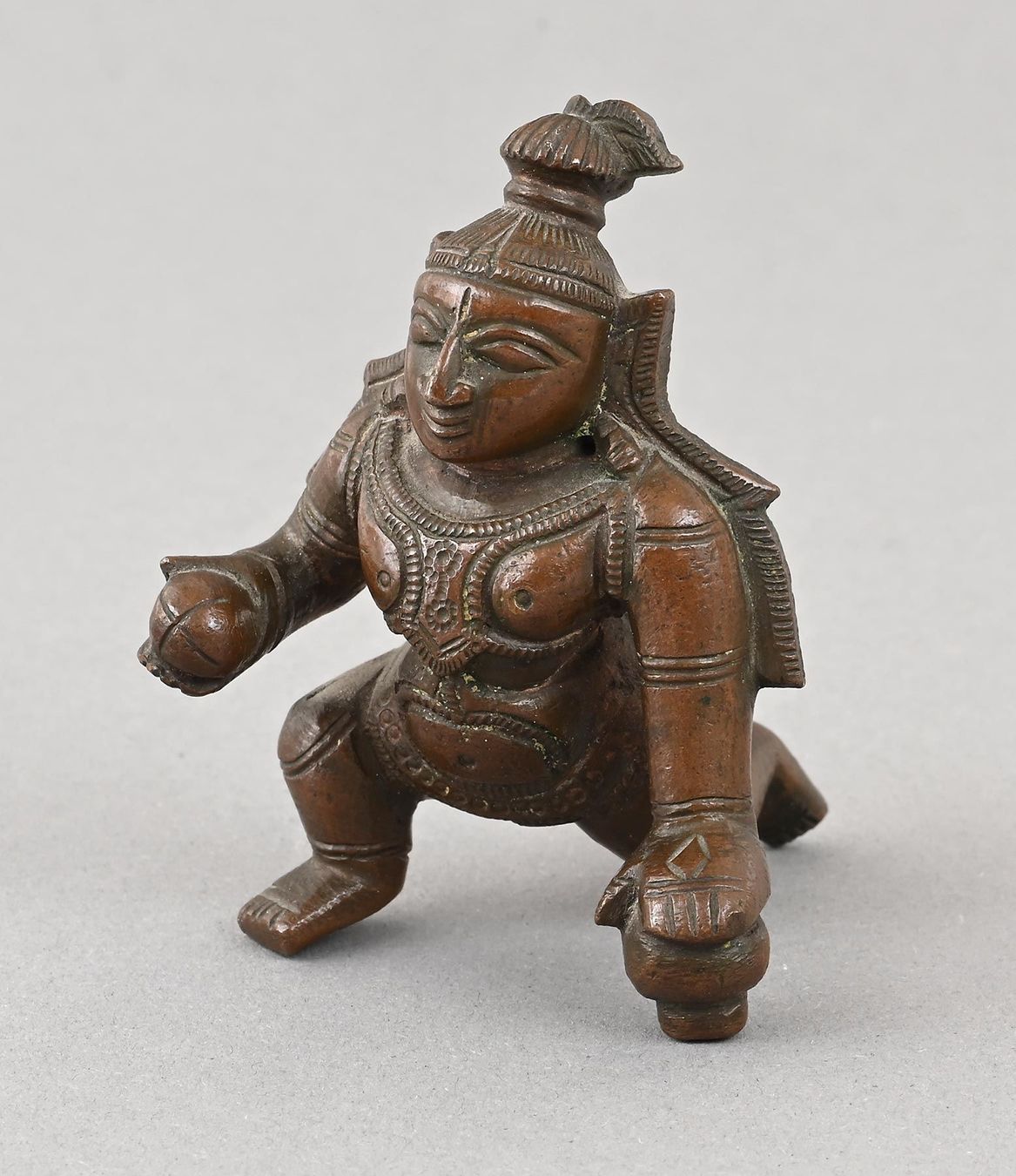 Sculture & Statue: Antiker Bronze Balakrishna, Indien – Usato da Bern venduto da chamunda 2