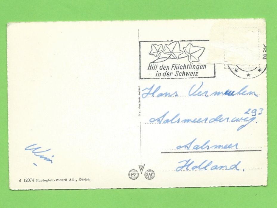 Cartoline postali: Grindelwald, First- Bahn mit Fiescherwand – Usato da Zürich venduto da t24_de 1