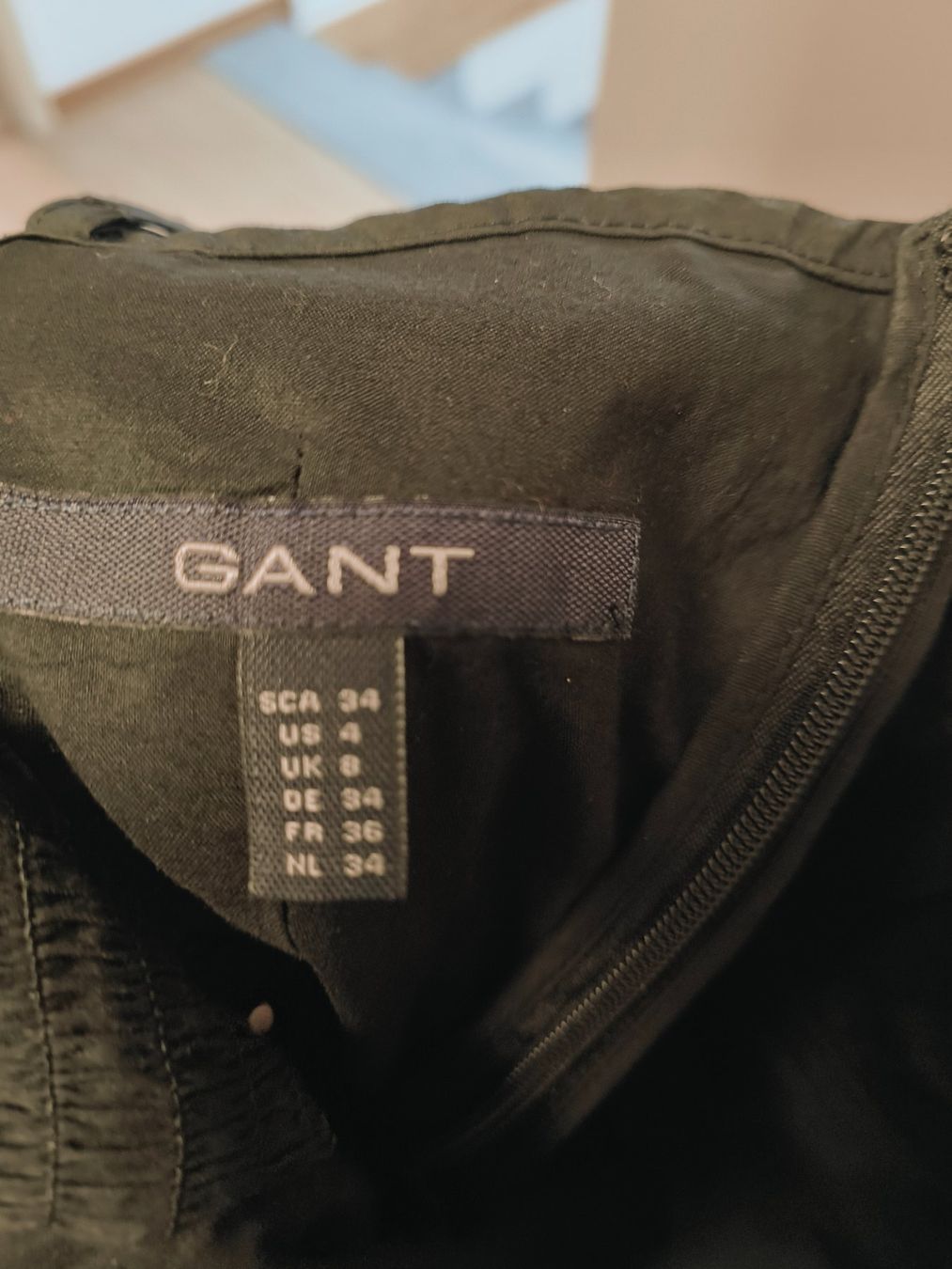 Gant Kleider: Robe d'été noire GANT taille 34 – Gebraucht aus Vallamand von rom_z7q6 1