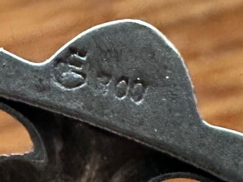 Spille & Fermagli: Brosche antik grüner Stein 800 Silber Trachtenbrosche – Usato da Mauren venduto da hav_twd2 2