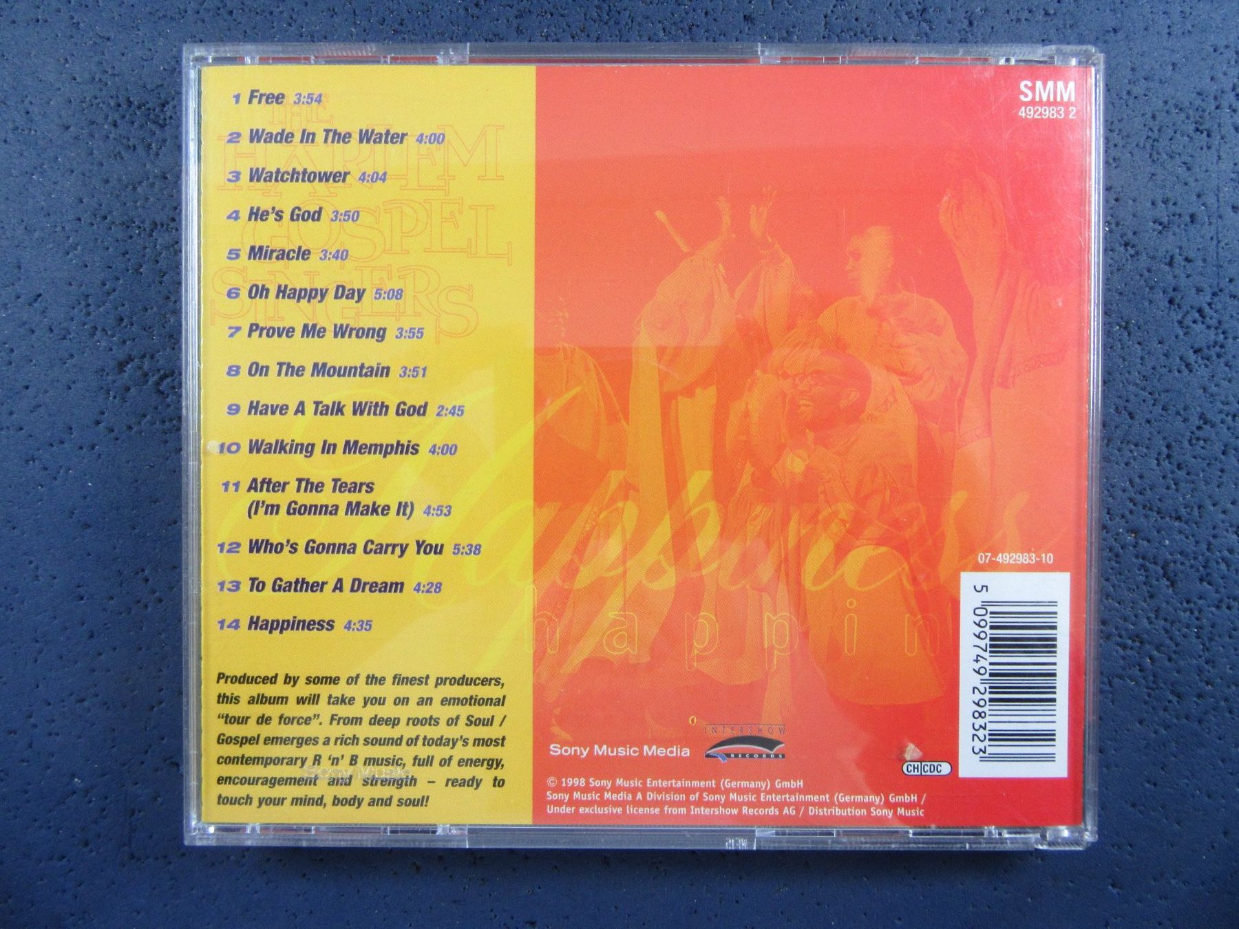 CD: HARLEM GOSPEL SINGERS " HAPPINESS " RTL2 CD – Usato da Ettingen venduto da Hausi4711 1