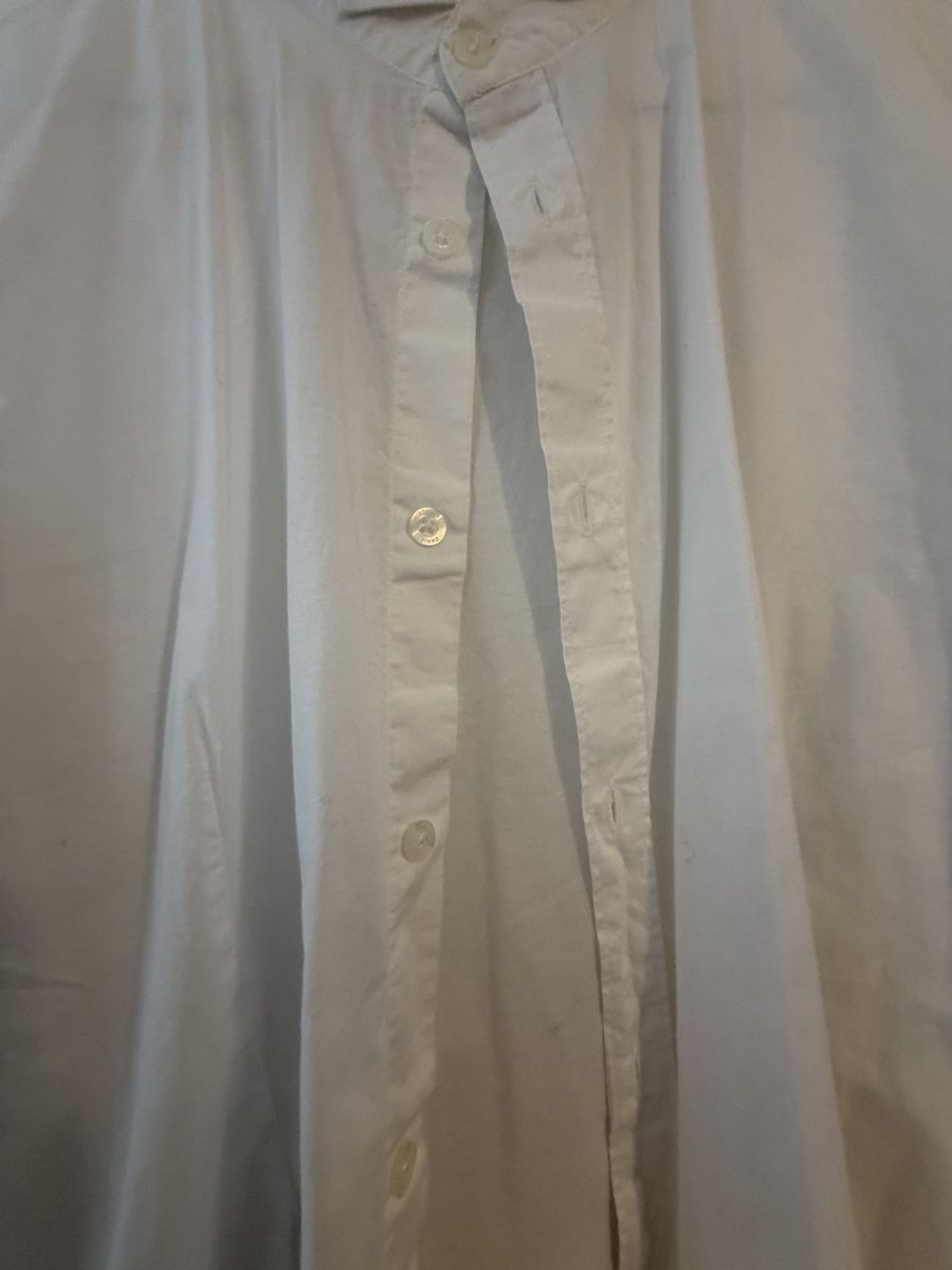 Camicie: Camicia GREY DANIELLE ALESSANDRINI bianca taglia 41/16 coton – Usato da Lugano venduto da can_xdd8 2