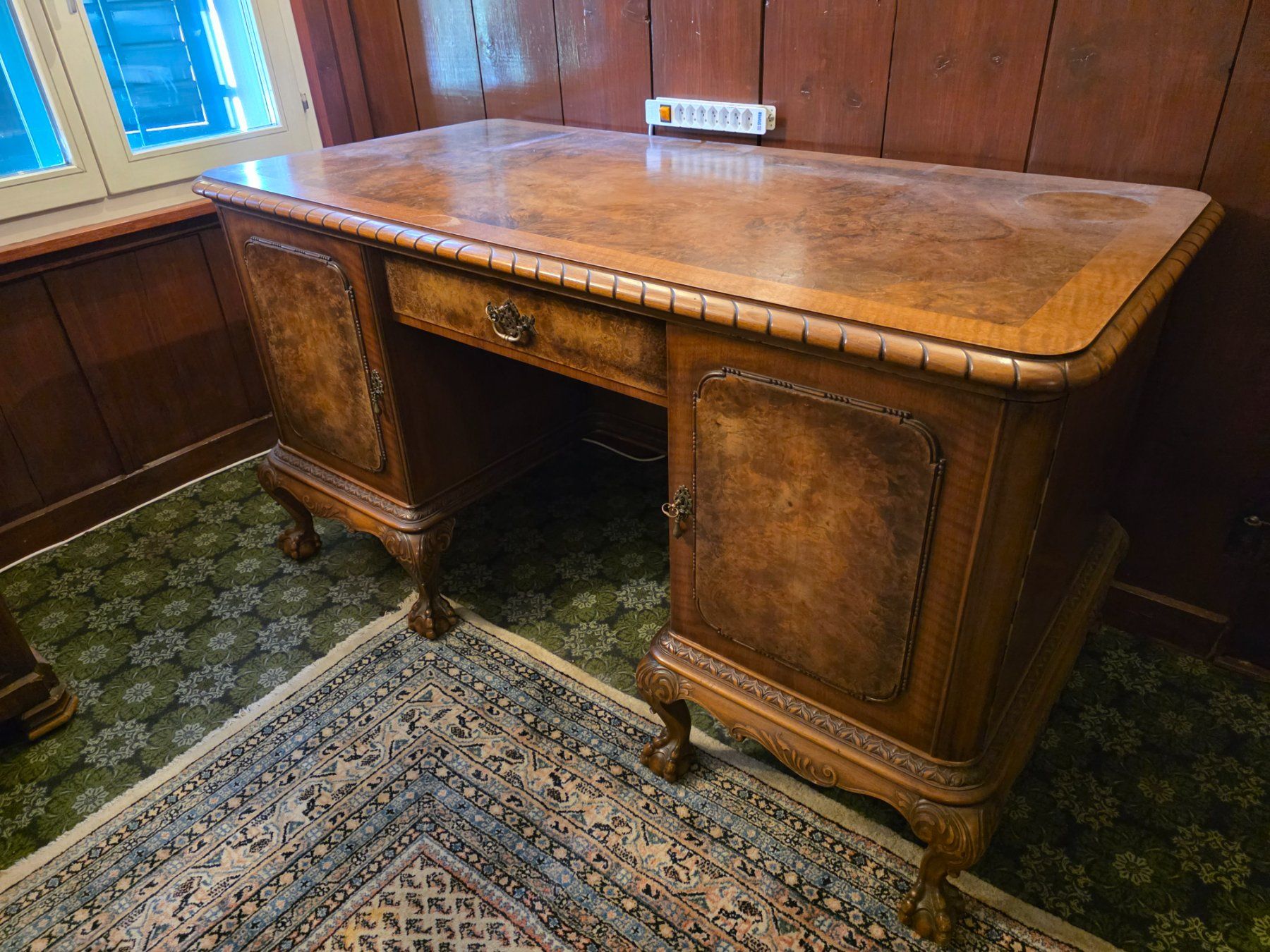 Scrivanie: Antiker Holz Schreibtisch Arbeits Tisch – Usato da Walterswil BE venduto da Lonitti 4