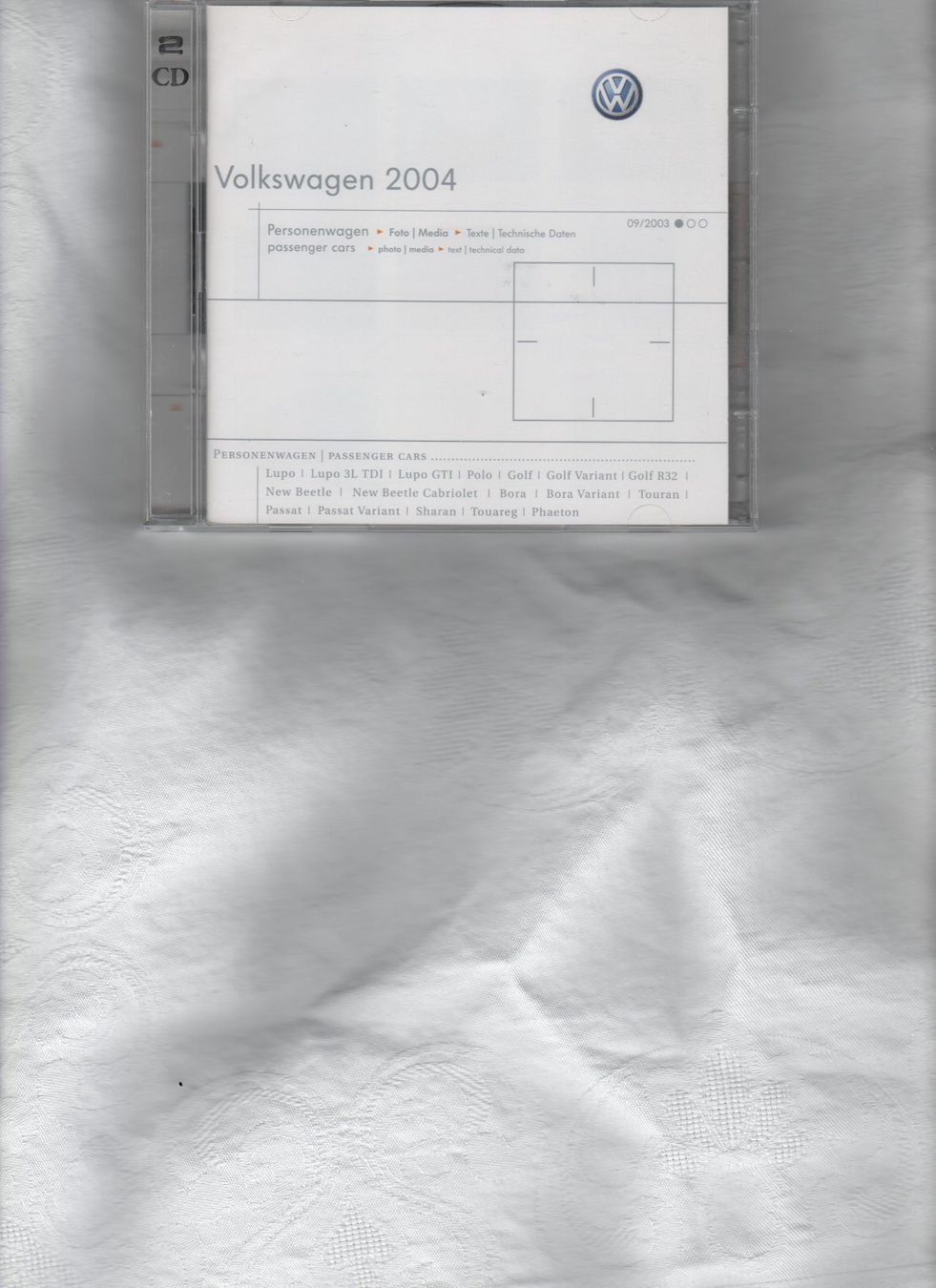 VW Documents: Presseinformation VW 2004 – Neuf (Voir description) à Corminboeuf par corbay
