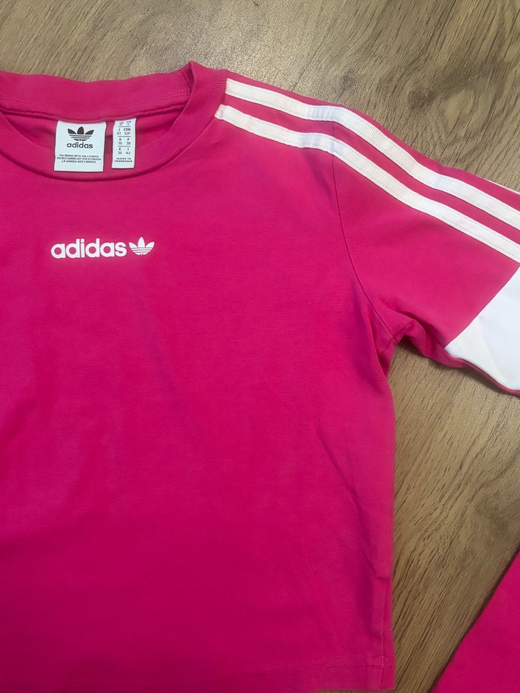 Adidas Maglioni & Felpe: Cooler Pullover Adidas - rosa - Gr. 36 - neuwertig – Nuovo (secondo la descrizione) da Brügg BE venduto da doppelrittberger 1