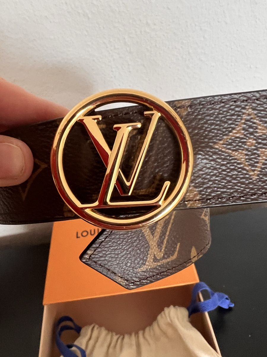 Louis Vuitton Cinture: Gürtel Louis Vuitton, reversibel, Monogam schwarz  – Usato da Solothurn venduto da Brini06 1