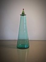Elegante designer Vintage-Flasche im Memphis-Stil, 1 Liter