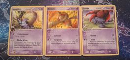 Pokemon Ex Holon Phantoms Card Lot FR