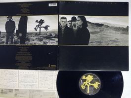U2 Joshua tree R28D-2066 JAPAN Vinyl lp