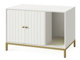 Katzenklo Schrank Katzenhaus Beistelltisch ANDREA