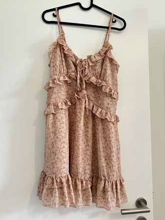 Sommerliches Zebra Kleid, Grösse S, Top Zustand!