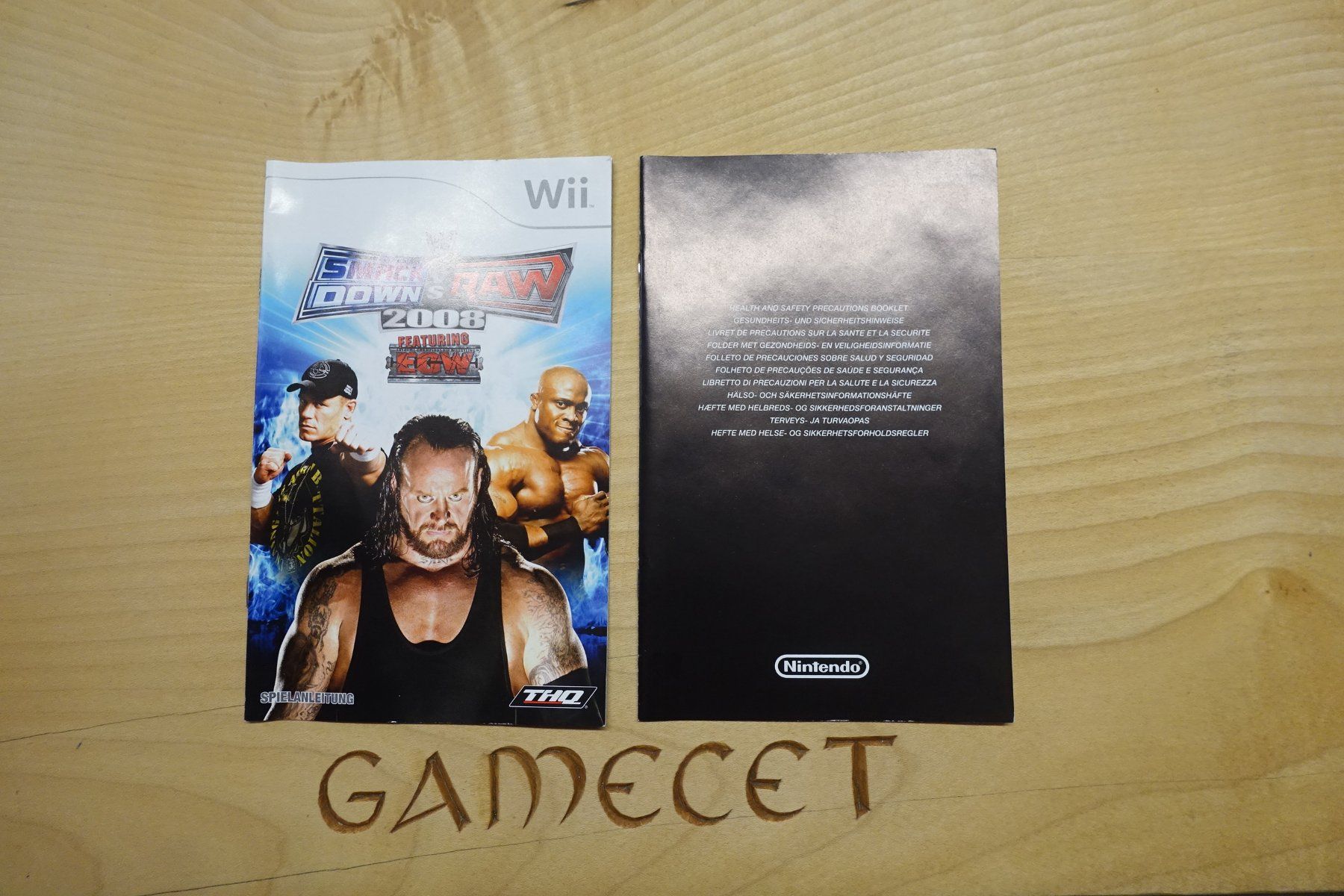 Nintendo Giochi: WWE SmackDown vs. Raw 2008 – Usato da Steinach venduto da Gamecet 4