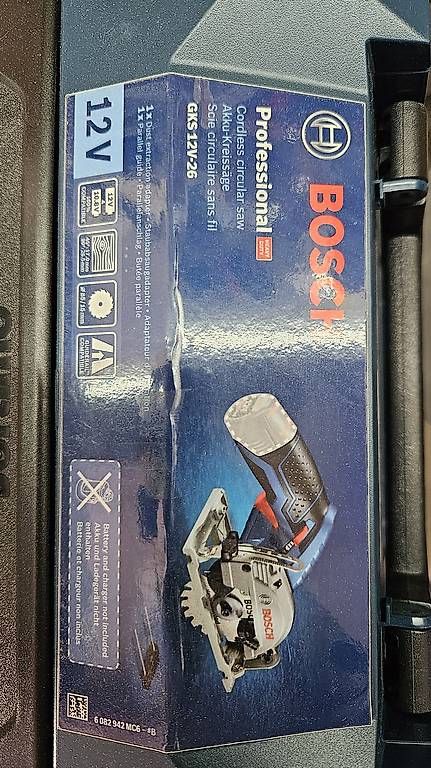 Bosch Seghe: Bosch GKS 12V-26 in L-Boxx – Nuovo e nell'imballaggio originale da Steinach venduto da artimiro