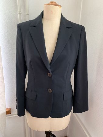 Damen Blazer schwarz von Hugo Boss Gr. 38